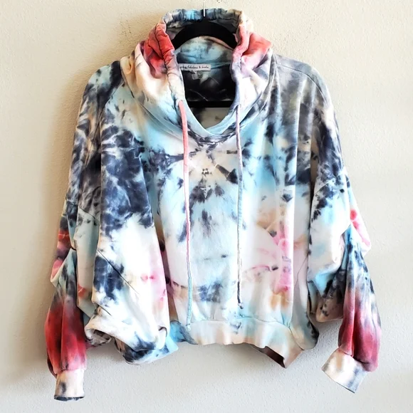 Young Fabulous Broke Tops Yfb Tie Dye Raissa Oversized